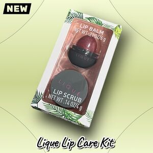 Lique Lip Care Kit – New NWT – Lip Balm + Lip Scrub Duo